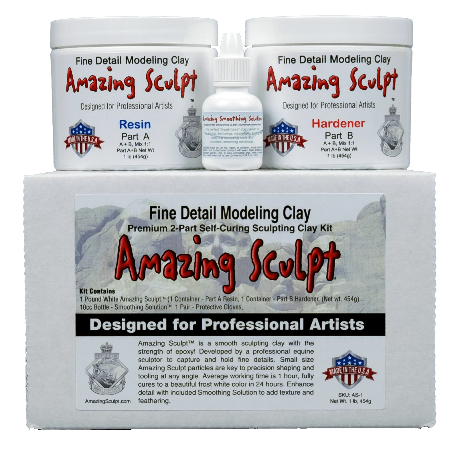 Amazing Sculpt - 2 Part Sculpting Clay, Self Hardening - Image 2